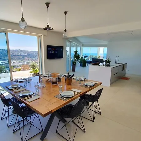 别墅 Exceptional Californian Villa, Panoramic Sea View, Infinity Pool